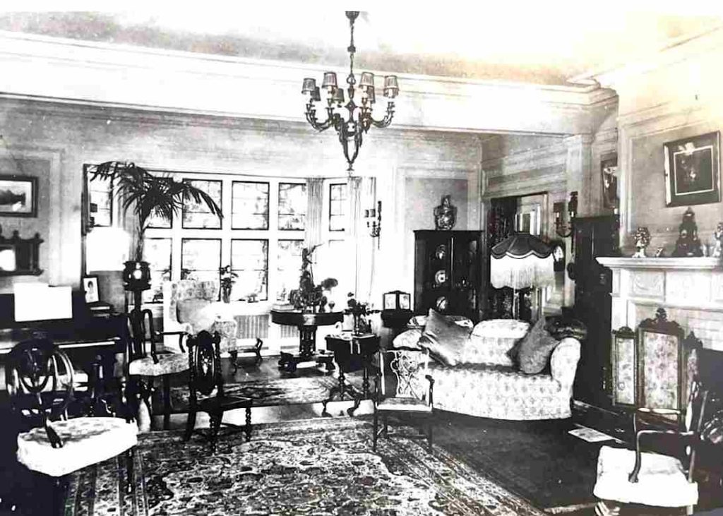 very old image of a house in vancouver 